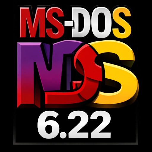 MS-DOS 6.22 Italiano – Schermata e logo del sistema operativo
