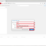 Proxmox VE – Schermata di login con utente root e autenticazione